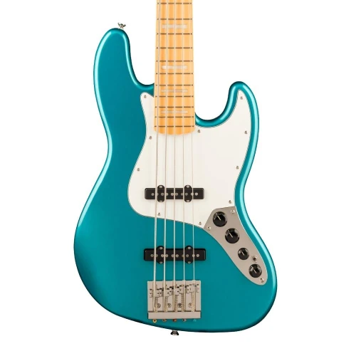 Squier Classic Vibe Active 70s Jazz Bass V Akçaağaç Klavye Ocean Turquoise 5 Telli Bas Gitar 3