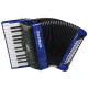 Hohner A1698 BRAVO II 60 Akordiyon (Dark Blue) 1