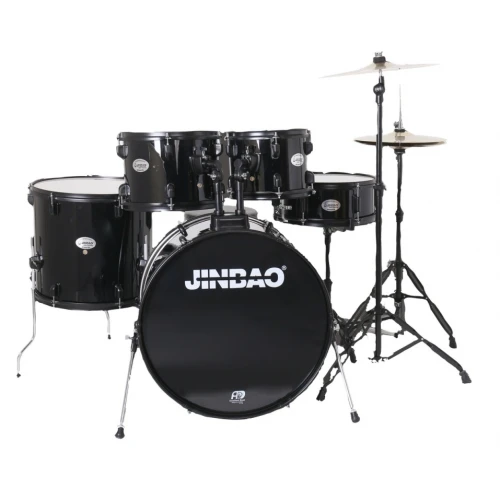 Jinbao JBP1211A-BL 5-Parça Çocuk Davul Seti (Tabure ve Ziller Dahil) 1
