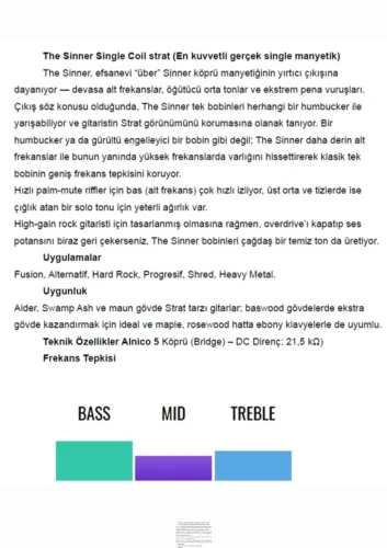 Bare Knuckle The Sinner Bridge Manyetik 5