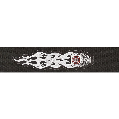 Planetwaves 64P03 Gitar Askısı, 64Mm, Dokuma Gray Tribal Skull 3