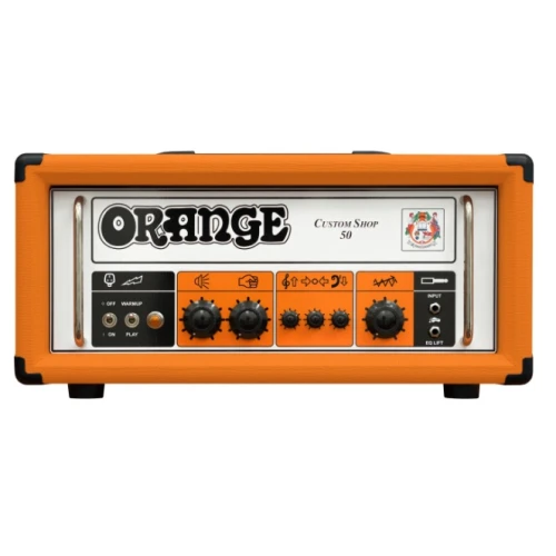 Orange CS50 Custom Shop 50 Watt Lambalı Kafa Amfi 1