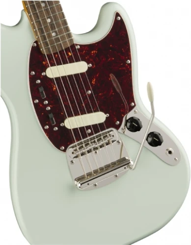 Squier Classic Vibe 60s Mustang Laurel Klavye Sonic Blue Elektro Gitar 4