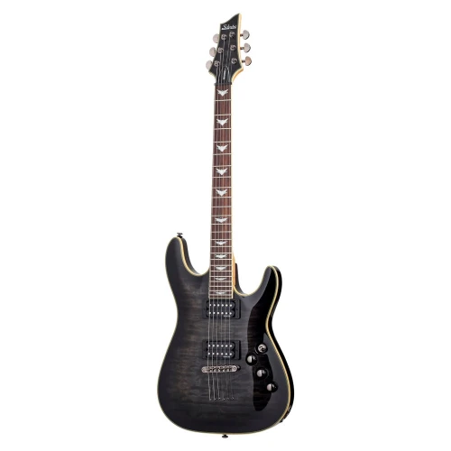 Schecter Omen Extreme 6 Elektro Gitar (See-Thru Black) 1