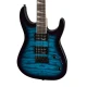 Jackson JS20 Dinky DKQ 2PT Amaranth Klavye Transparent Blue Burst Elektro Gitar 3