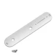 Fender Vintage Telecaster Control Plate 2-Hole Chrome Gitar Yedek Parça 1