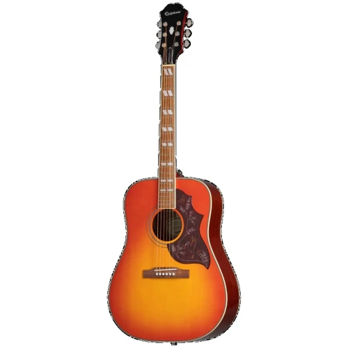 Epiphone Hummingbird Studio Elektro Akustik Gitar (Faded Cherry Sunburst) 1
