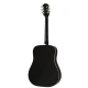 Epiphone Dove Studio Elektro Akustik Gitar (Trans Ebony) 6