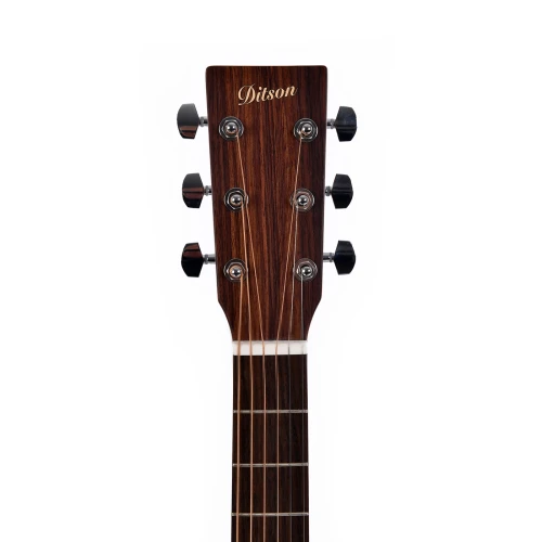 Ditson DC-10E Elektro Akustik Gitar (Natural) 3