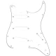 Fender Stratocaster S/S/S 11-Hole Vintage Mount with Truss Rod Notch White 3-Ply Pickguard 1