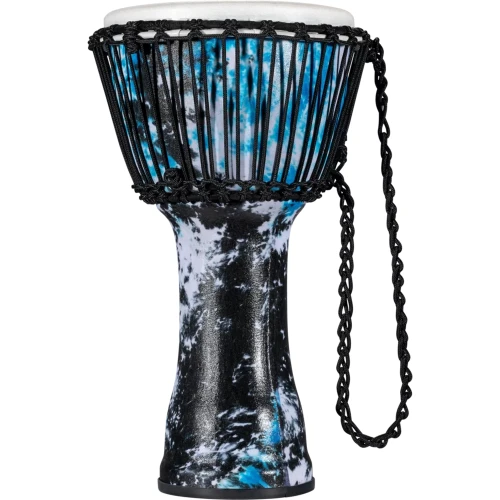 Meinl PADJ8-M-F Travel Series 10" Djembe (Blue Tie Dye) 3