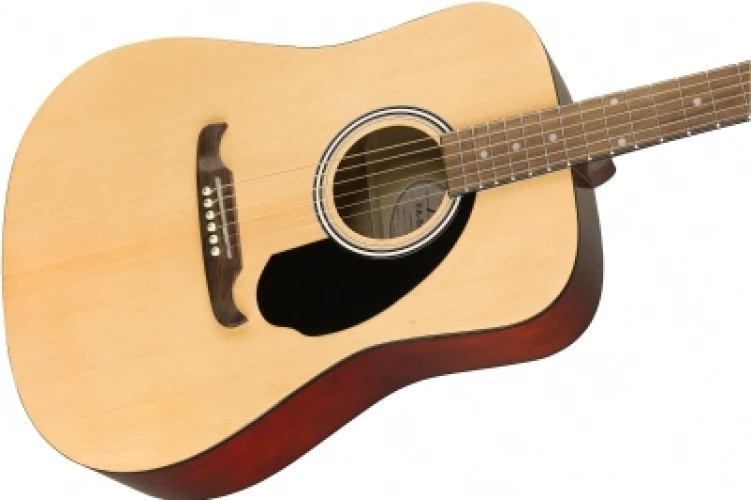 Fender FA-125 Dreadnought w/bag Natural Akustik Gitar 4