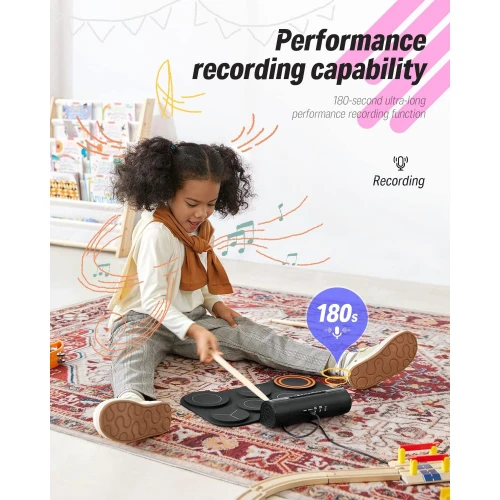 Donner DED-20 7 Padli Elektro Davul 4