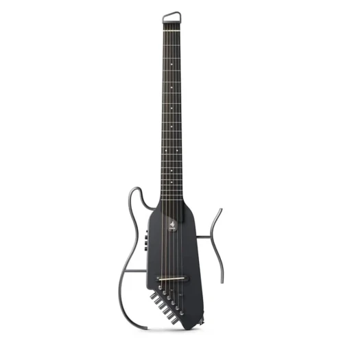 Donner Hush-I SE Special Edition Silent Gitar (Siyah) 1