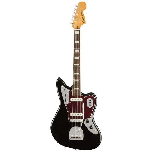Squier Classic Vibe 70s Jaguar Laurel Klavye Black Elektro Gitar 2