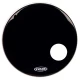 EVANS BD20RB 20" DERİ RESONANT SİYAH KİCK ÖN DELİKLİ TEK KAT 1