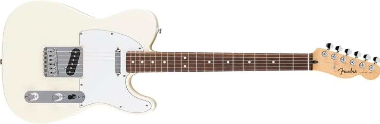 Fender Standard Telecaster Laurel Klavye Olympic White Elektro Gitar 2