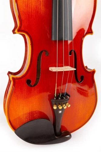 KÖHNER VL-680 Profesyonel El Yapımı Keman 4/4 Tam Boy (PARLAK) - 12 Yaş Ve Üzeri 4