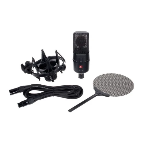 sE Electronics X1S Vocal Pack Condenser Mikrofon  Shockmount ve Popfiltre  Paketi 2