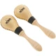 Nino NINO10 Rawhide Maracas Small (Çift) 4