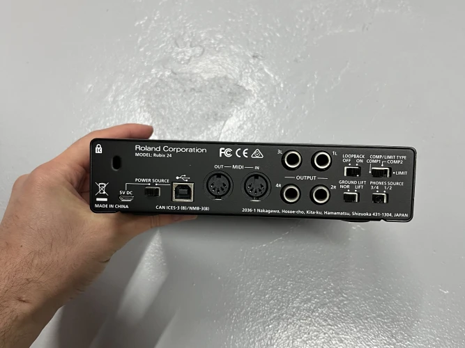 Roland Rubix 24 Ses Kartı 3