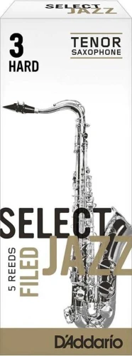 Daddario Woodwinds Jazz Select RSF05TSX3H Tenor Saksafon Kamışı No:3 Hard 1