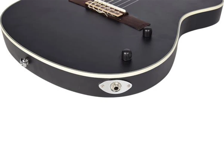 Tayste CG-100EQ BK Silent Elektro Klasik Gitar 4