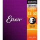 Elixir 11027 Nanoweb 80/20 Bronze Akustik Gitar Teli (11-52) 1
