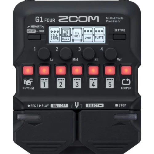 Zoom G1 FOUR Multi-Efekt Prosesörü 1
