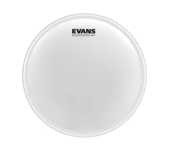 EVANS B08UV1 8" DERİ TOM VE TRAMPET KUMLU BEYAZ TEK KAT 6