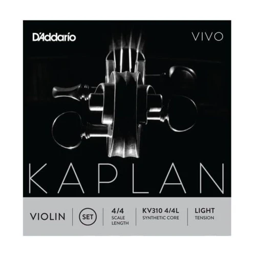 DADDARIO KV310L KEMAN TEL SETİ, KAPLAN VIVO, 4/4, LIGHT 2