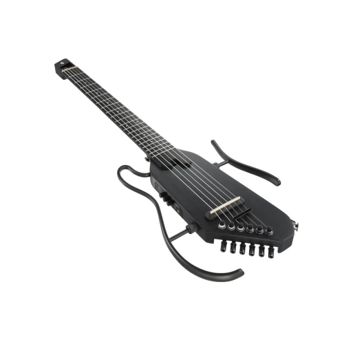 Donner Hush-C Silent Klasik Gitar (Siyah) 3