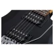 Schecter C-6 FR Deluxe Elektro Gitar (Mat Siyah) 4