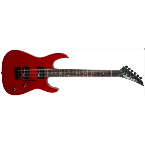 Jackson JS Dinky JS11 Amaranth Klavye Metallic Red Elektro Gitar 1