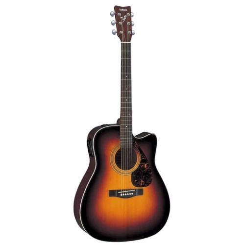 Yamaha FX370CTBS Elektro Akustik Gitar (Tobacco Sunburst) 1