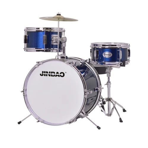 JIinbao 3 Parça Junior Davul Seti (Mavi) 1