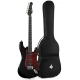 Donner Designer Series DST-200P Elektro Gitar (Siyah) 1