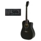 Almira F650N-BKC Siyah Elektro Akustik Gitar 1