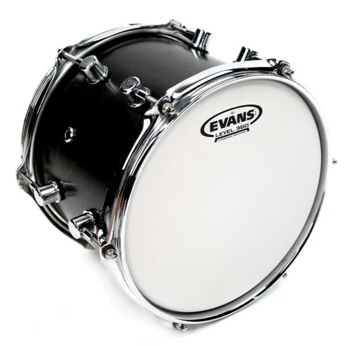 EVANS B12G1 12" DERİ TOM VE TRAMPET KUMLU BEYAZ TEK KAT 3