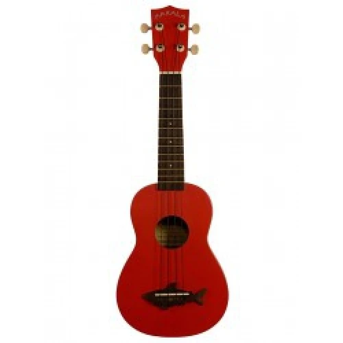 Kala Makala Shark Soprano Ukulele (Kırmızı) 3
