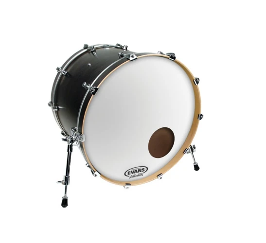 EVANS BD22RGCW 22" DERİ RESONANT CTD BEYAZ 1