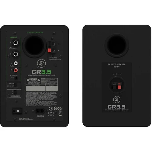 Mackie CR3.5  Aktif Multimedya Monitör Hoparlör (Çift) 4