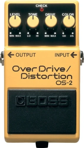 Boss OS-2 OverDrive-Distortion Compact Pedal 1