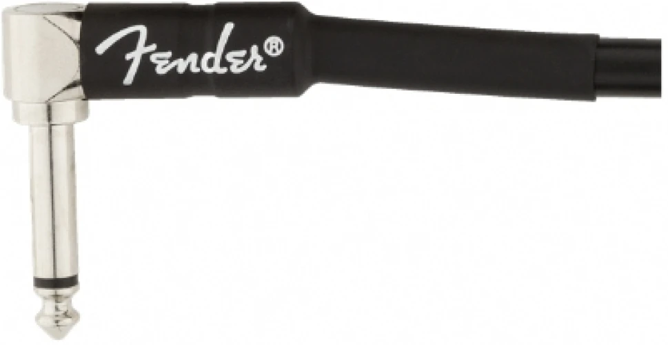 Fender Professional Düz/L Uçlu 4m Siyah Enstrüman Kablosu 4