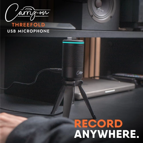 Blackstar CO-TFUSBMIC-WT Carry-On Threefold Katlanabilir USB Condenser Mikrofon (Beyaz) 6