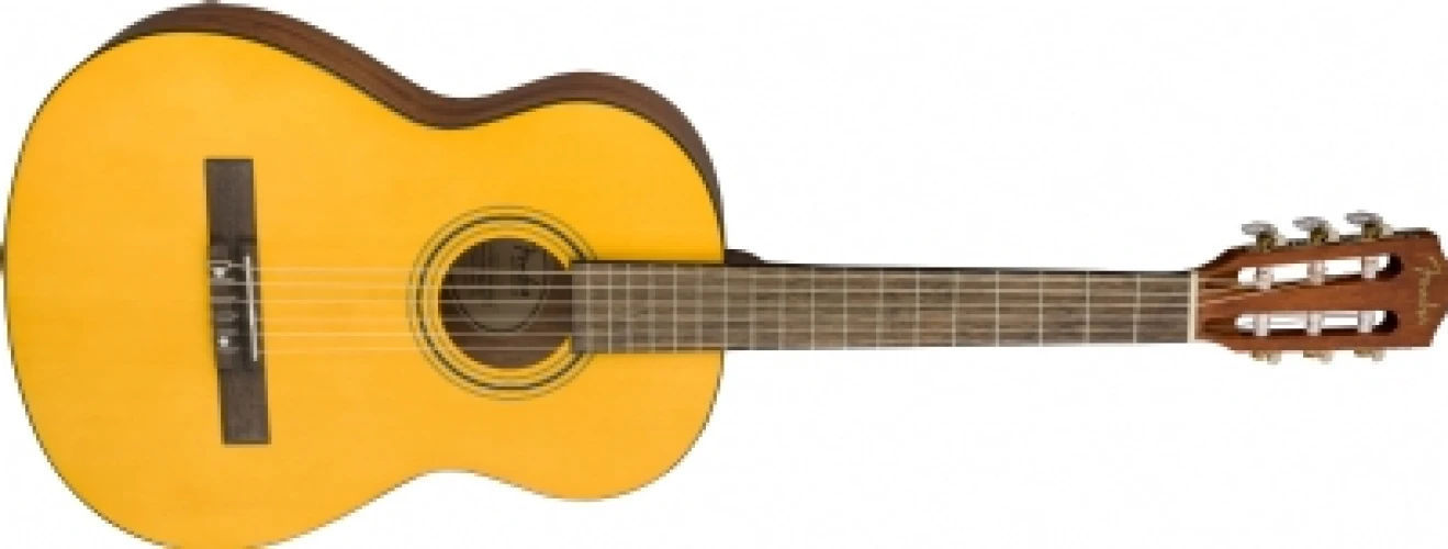 Fender ESC-80 Educational Ceviz Klavye 3/4 Klasik Gitar 4