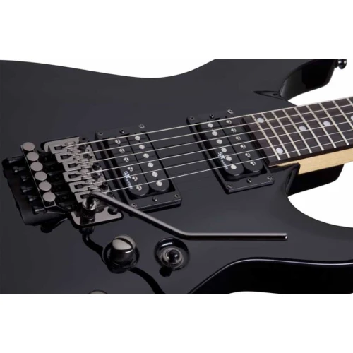 Schecter SGR C-1 FR Elektro Gitar (Gloss Black) 6