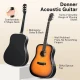 Donner DAG-1S Akustik Gitar Paketi (Sunburst) 2