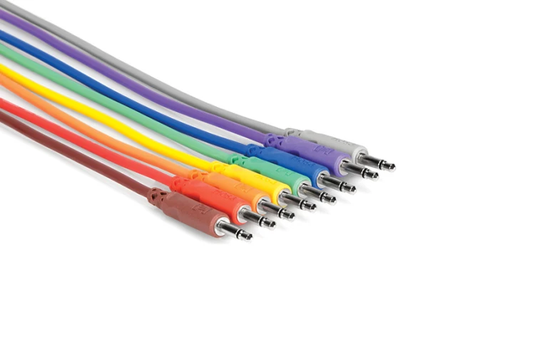 HOSA PATCH CABLE 3.5 MM TS 45 cm. 1