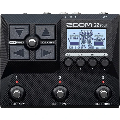 Zoom G2 Four Multi-Efekt Processor Pedal 1
